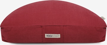 YOGISTAR.COM Meditationskissen in Rot: predná strana