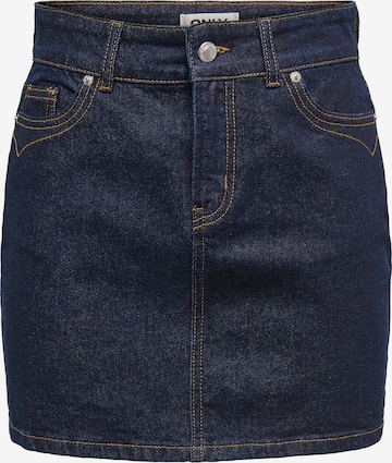 Jupe 'ONLJuicy' ONLY en bleu : devant
