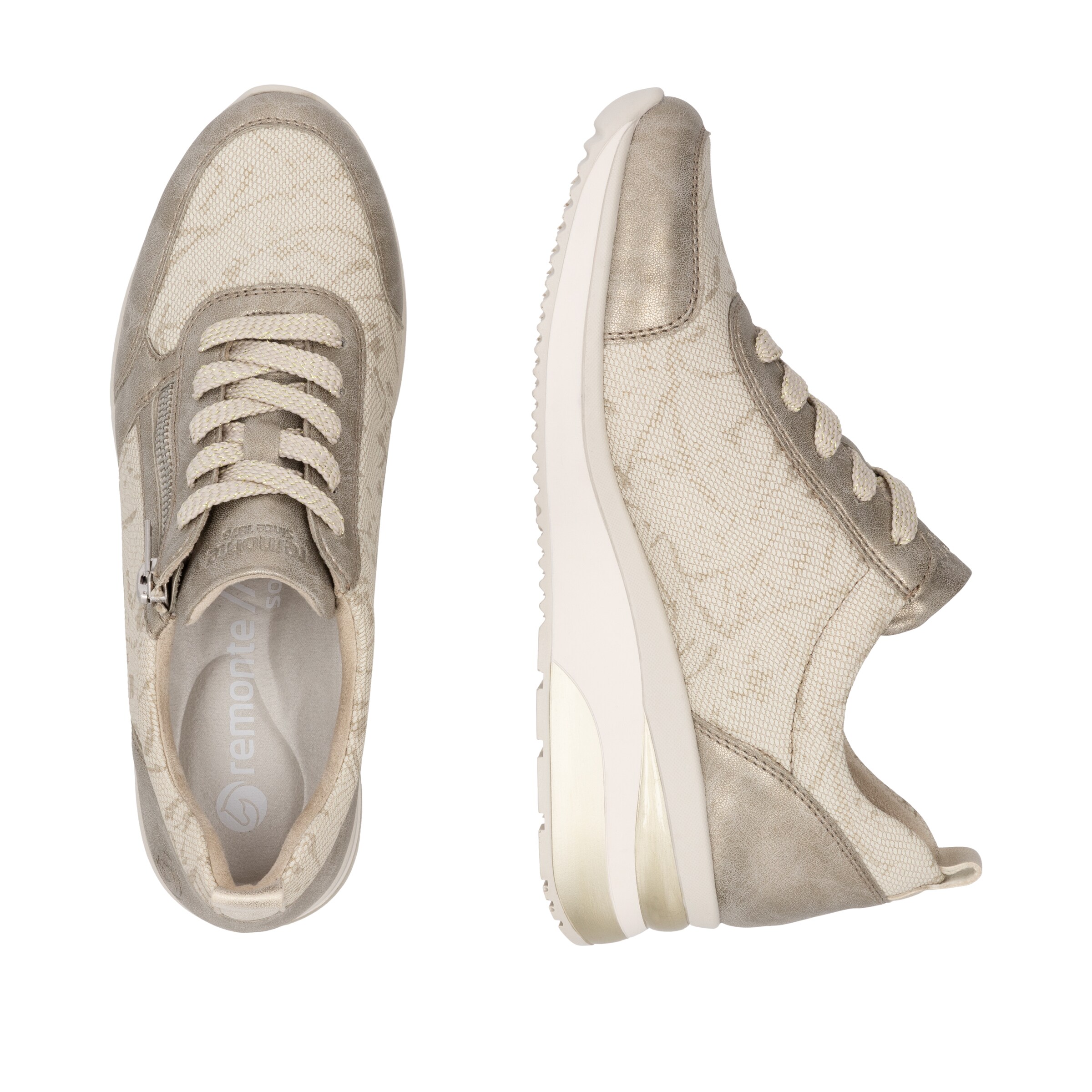 Baskets basses REMONTE en beige