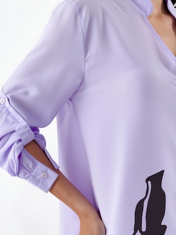 MSN Collection Blousejurk in Lila