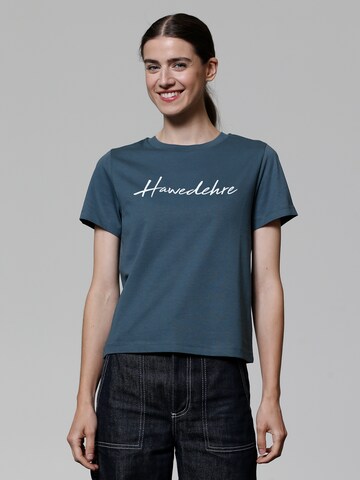Watapparel Shirt ' Hawedehre ' in Blau: Vorderseite