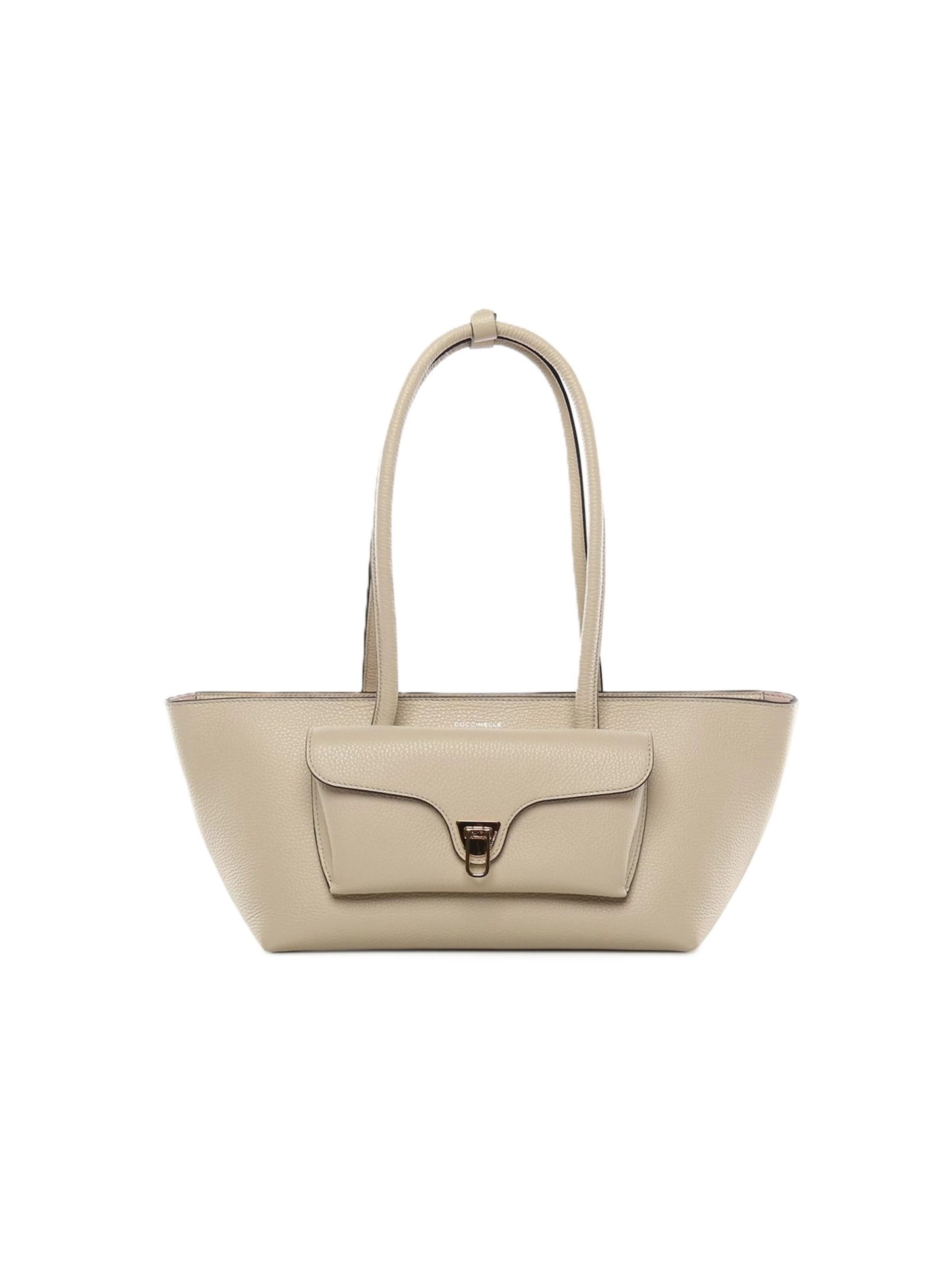 Borsa a spalla 'E1T8A110301' di Coccinelle in beige: frontale
