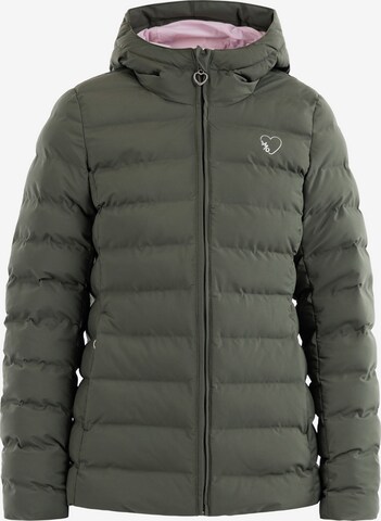 MYMO Winter jacket in Green: front