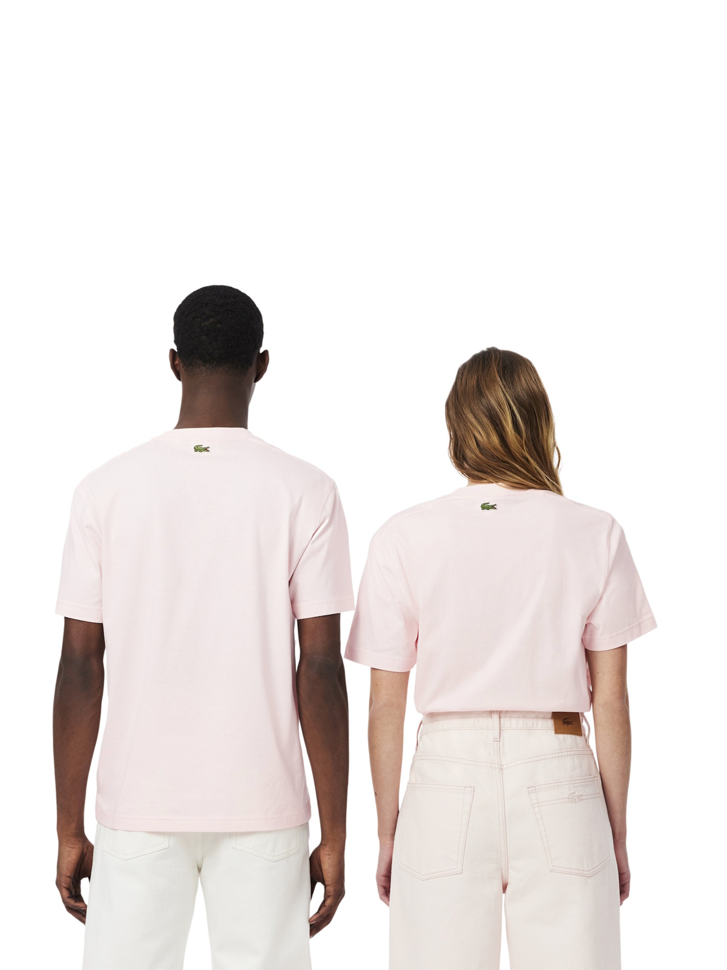 T-Shirt LACOSTE en rose