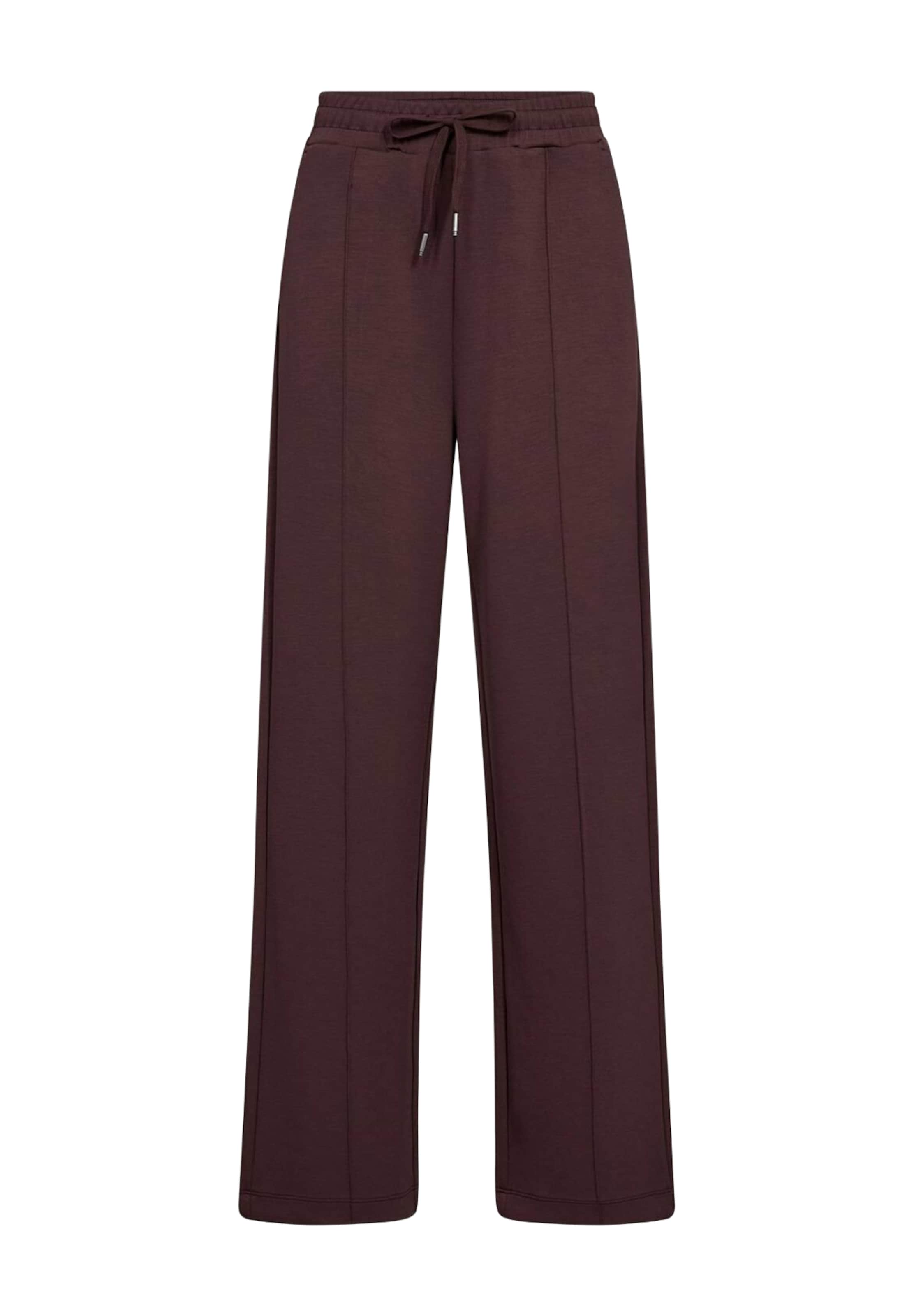 Wide leg Pantaloni 'Banu 265' di Soyaconcept in marrone: frontale