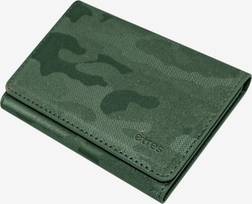 Techmade Wallet 'Etres Smart Wallet - Flach • Camo' in Green: front