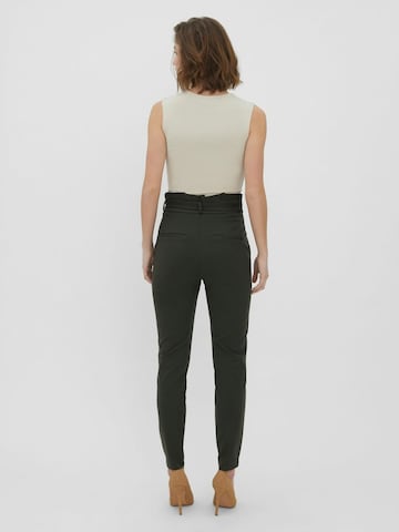 VERO MODA Slimfit Hose 'Eva' in Grün