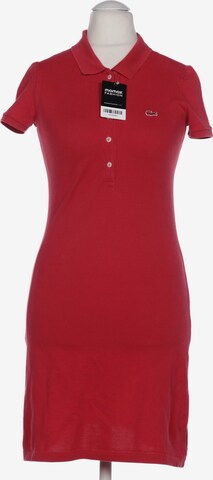 LACOSTE Dress in XS in Red: front