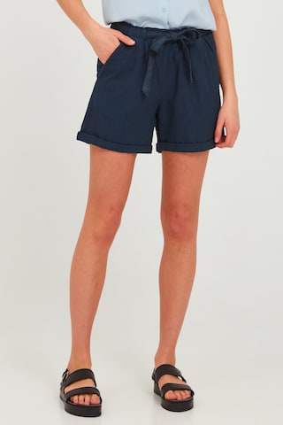 Oxmo Pants 'Lina' in Blue: front
