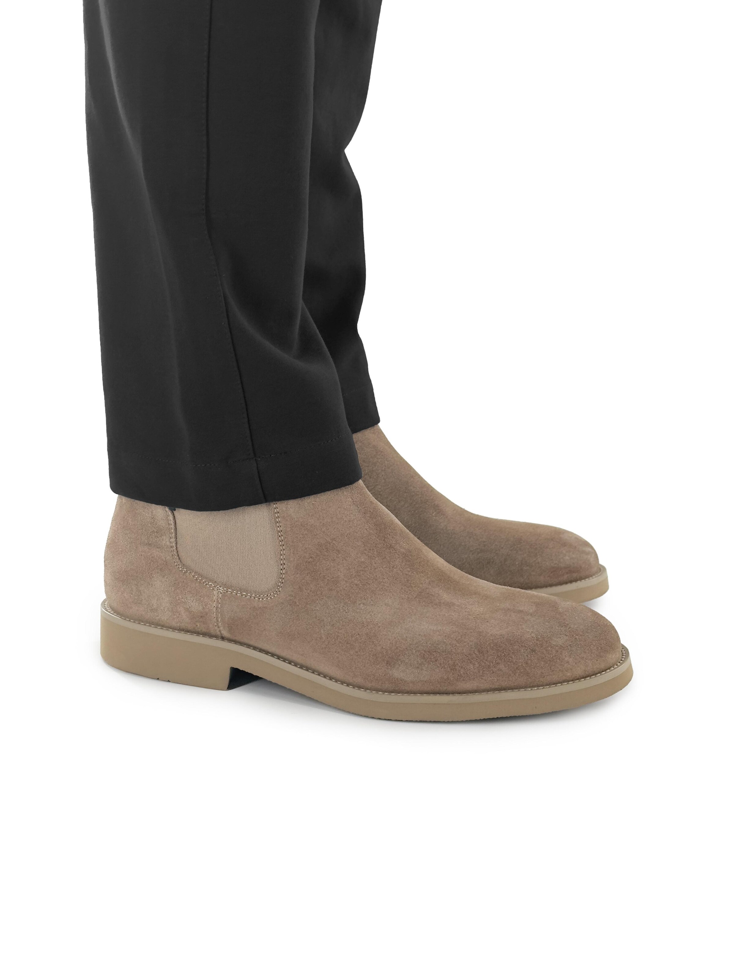 Dutch'D - Botas Chelsea en beige