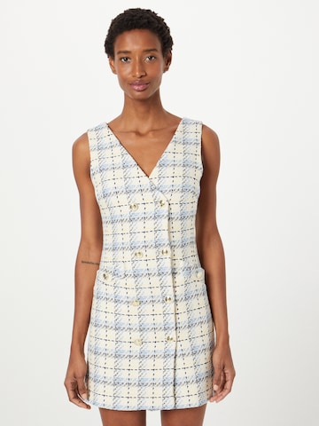 Karen Millen Jurk in Wit: voorkant