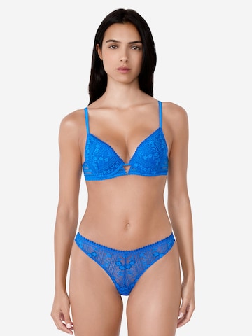 ETAM Push-up Bra 'Aura' in Blue