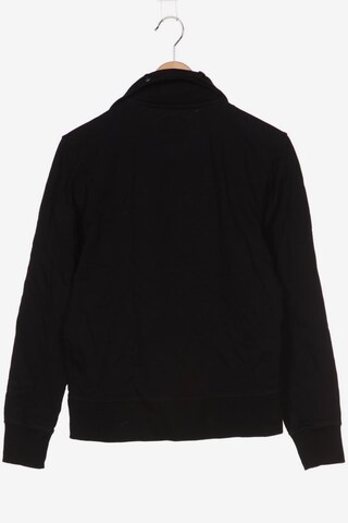 TOM TAILOR Sweatshirt & Zip-Up Hoodie in M in Black