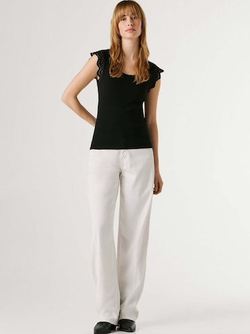 Pepe Jeans T-Shirt 'Mireya' in Schwarz