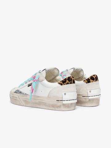 Crime London - Sapatilhas baixas em branco