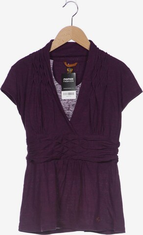 khujo Top & Shirt in L in Purple: front