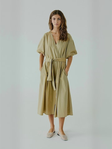 NORR Dress ' Lesta ' in Beige: Vorderseite