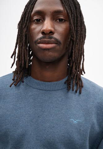 Cleptomanicx Sweater 'Classico Ligull' in Blue