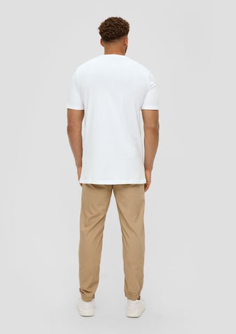 T-Shirt s.Oliver Red Label Big & Tall en blanc