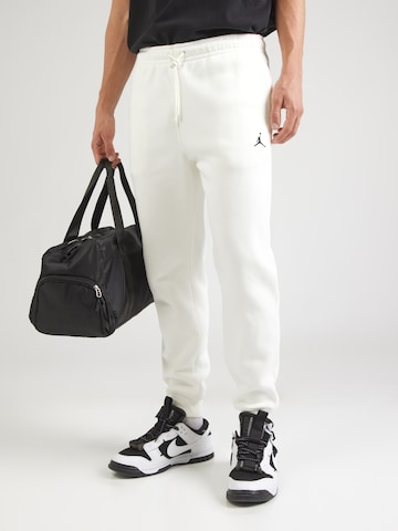 Jordan Конический (Tapered) Штаны 'Brooklyn' в Белый: спереди