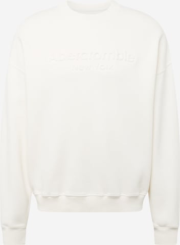 Abercrombie & Fitch Sweatshirt in Beige: voorkant