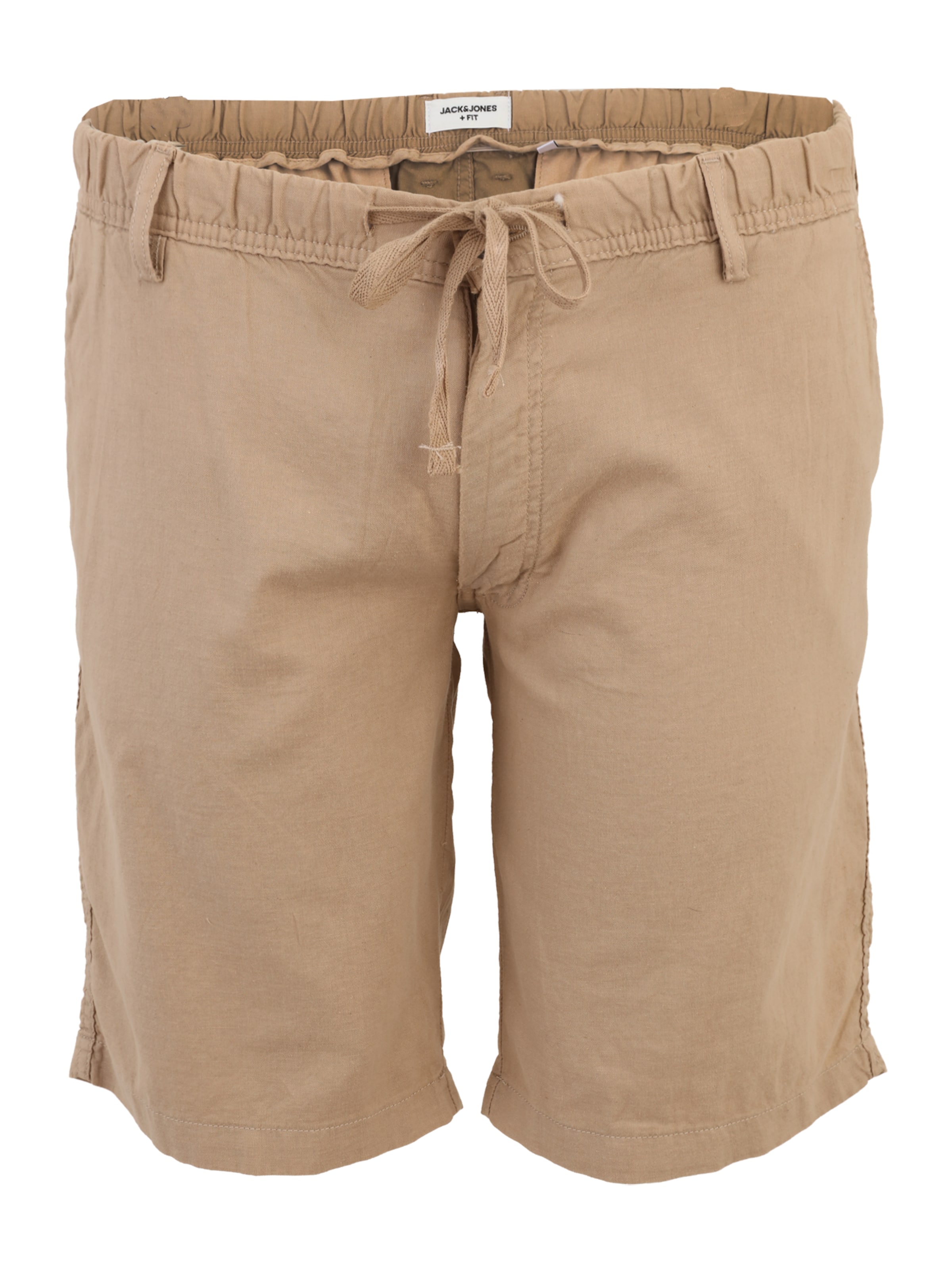 Jack & Jones Plus Chino Pants 'JPSTJAIDEN' in Brown: front