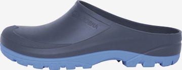 Gardena Clogs in Blue: front