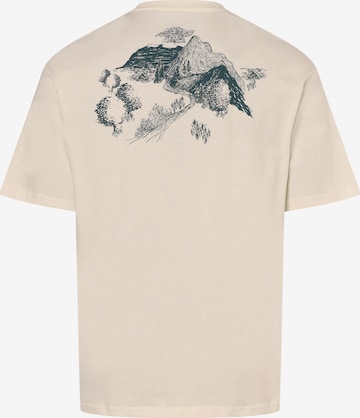 T-Shirt SELECTED HOMME en beige