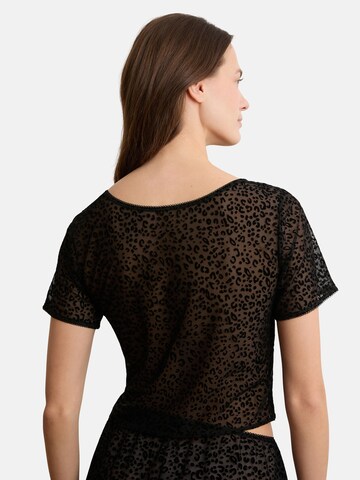 ETAM Slaapshirt 'Prestige' in Zwart