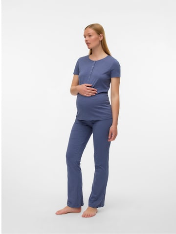 MAMALICIOUS Pyjama 'MLVIOLA LIA' värissä sininen: etupuoli