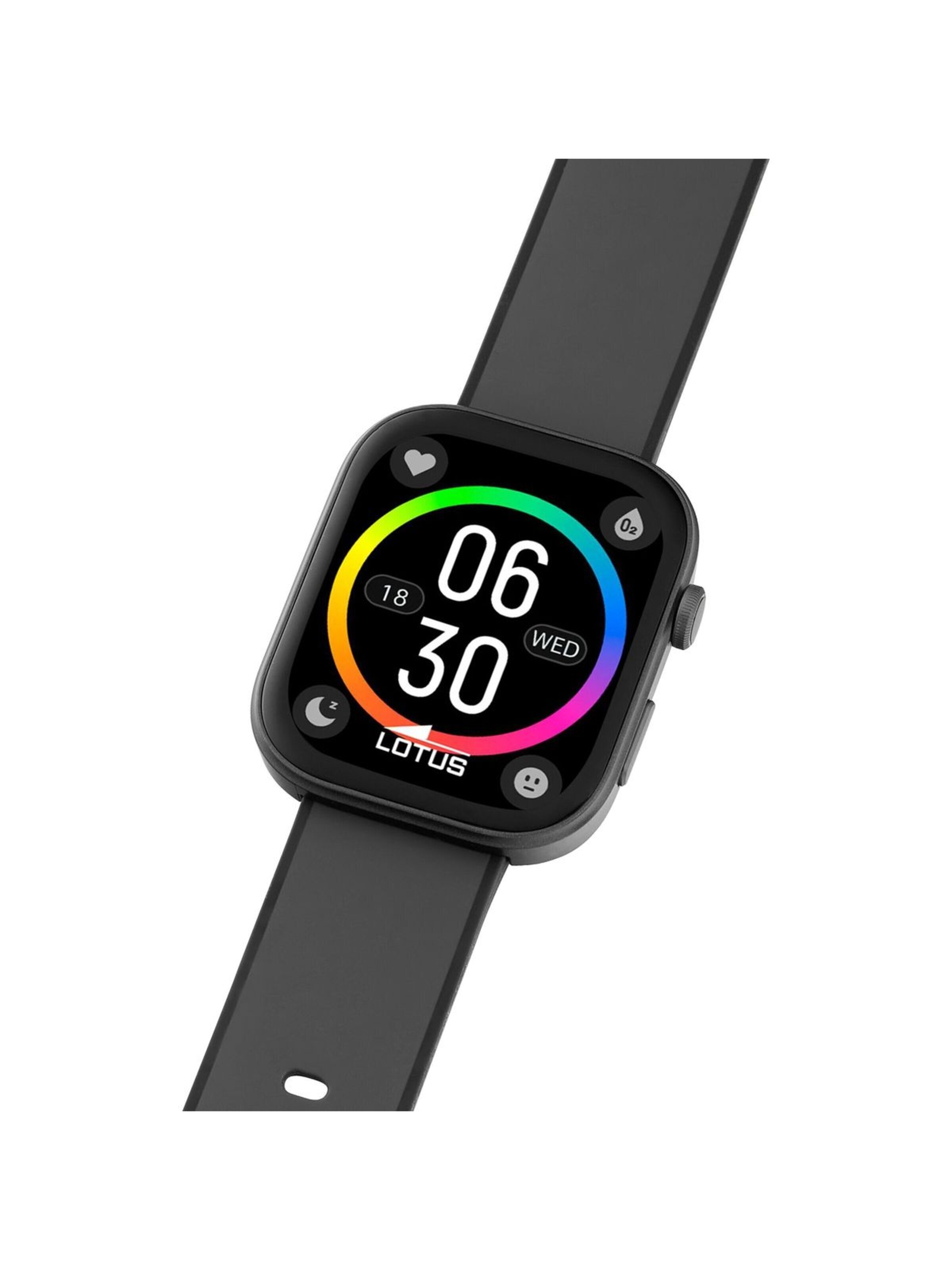 Montre digitale 'Lotus - Smartwatch Smartime Audaz XL - Quartz watch movement - Watch case width: 46.73 mm' Lotus en noir