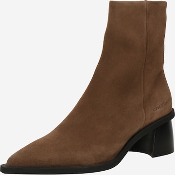 Copenhagen Studios Ankle Boots '425' in Brown: front