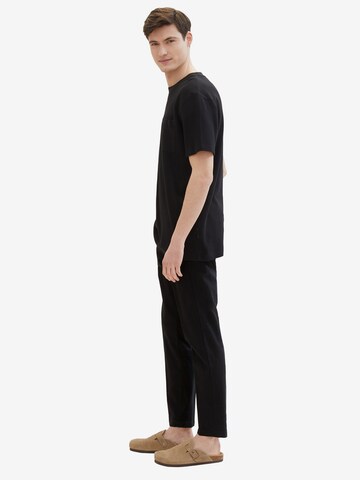 TOM TAILOR DENIM Tapered Hose in Schwarz