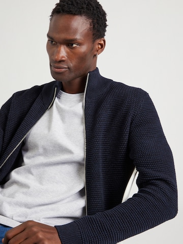 SELECTED HOMME Cardigan 'Vince' i blå