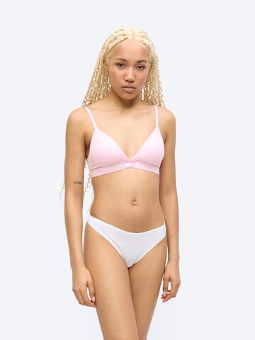 Tommy Hilfiger Underwear Triangle Bra in Pink