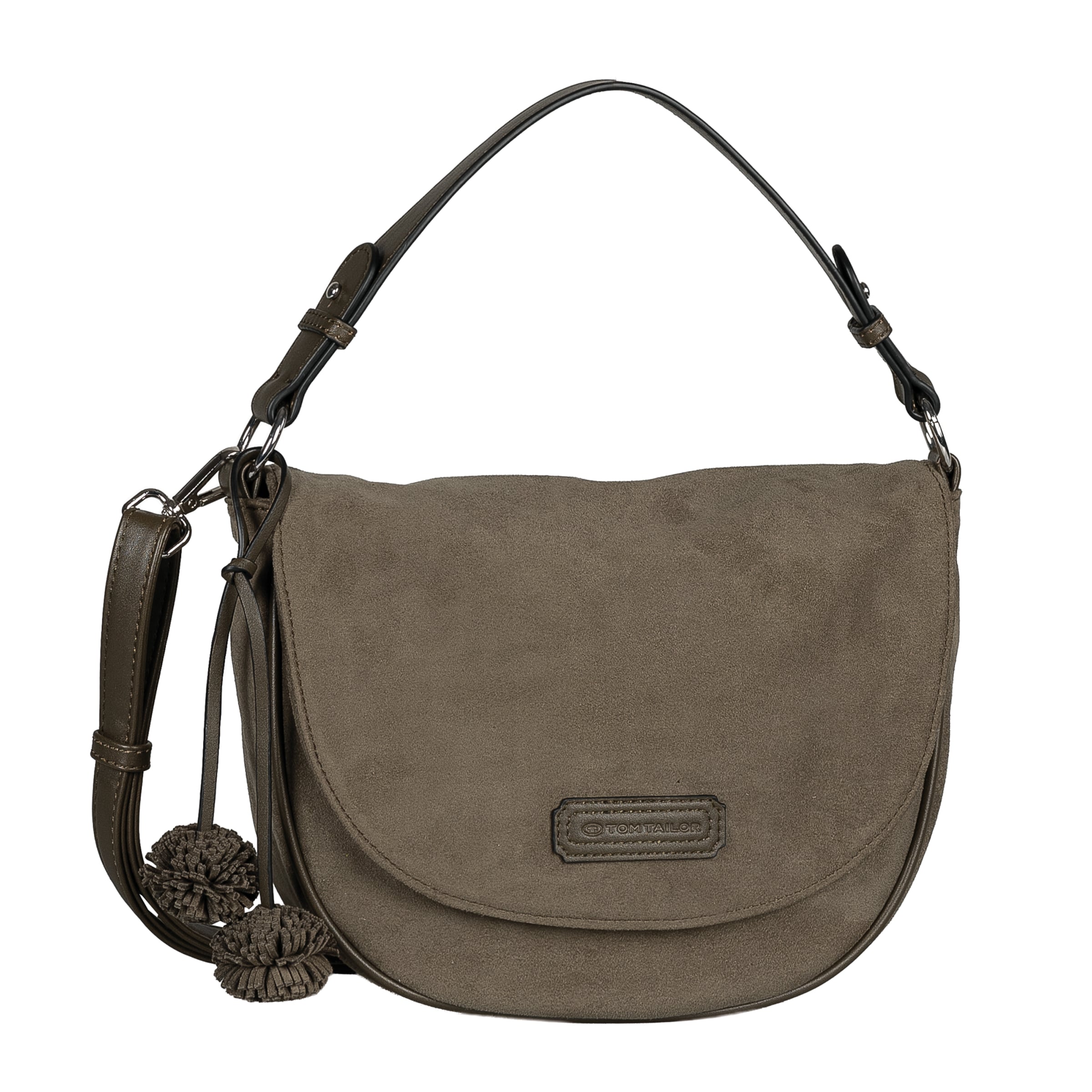 TOM TAILOR Schultertasche in Grün: Vorderseite