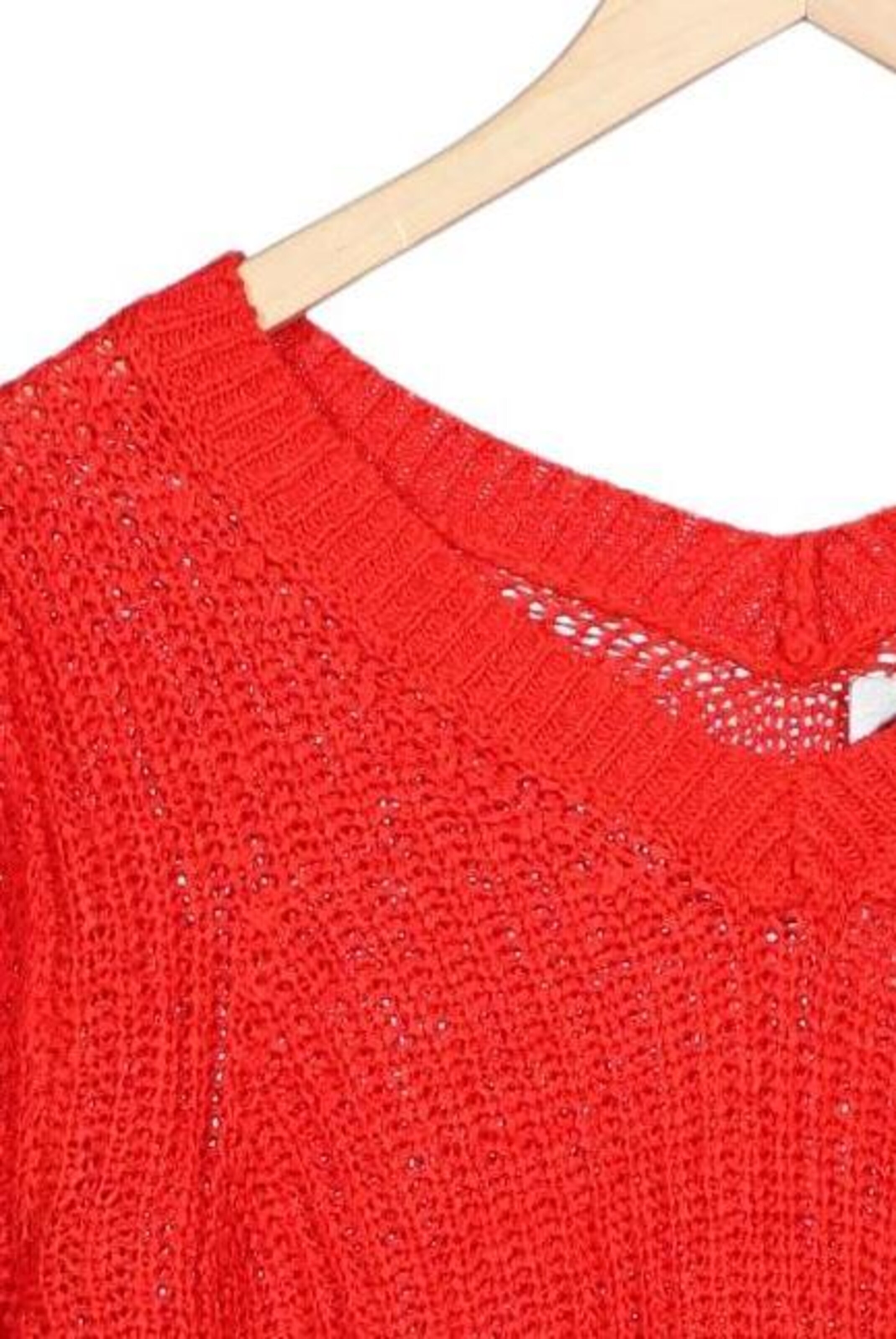 OUI Sweater & Cardigan in XL in Red