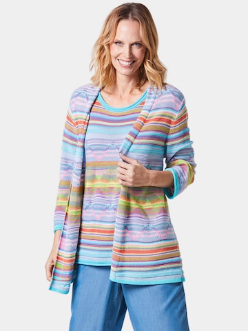 Goldner Knit Cardigan in Mixed colors: front