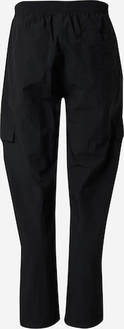 ABOUT YOU x Kingsley Coman Tapered Cargobroek 'Enzo' in Zwart