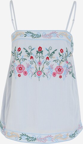 Y.A.S Tall Top 'CHELLA' in Blue: front