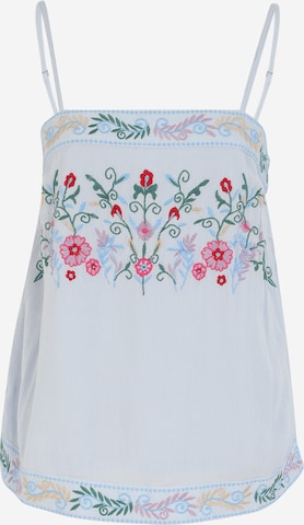 Y.A.S Tall Top 'CHELLA' in Blue: front