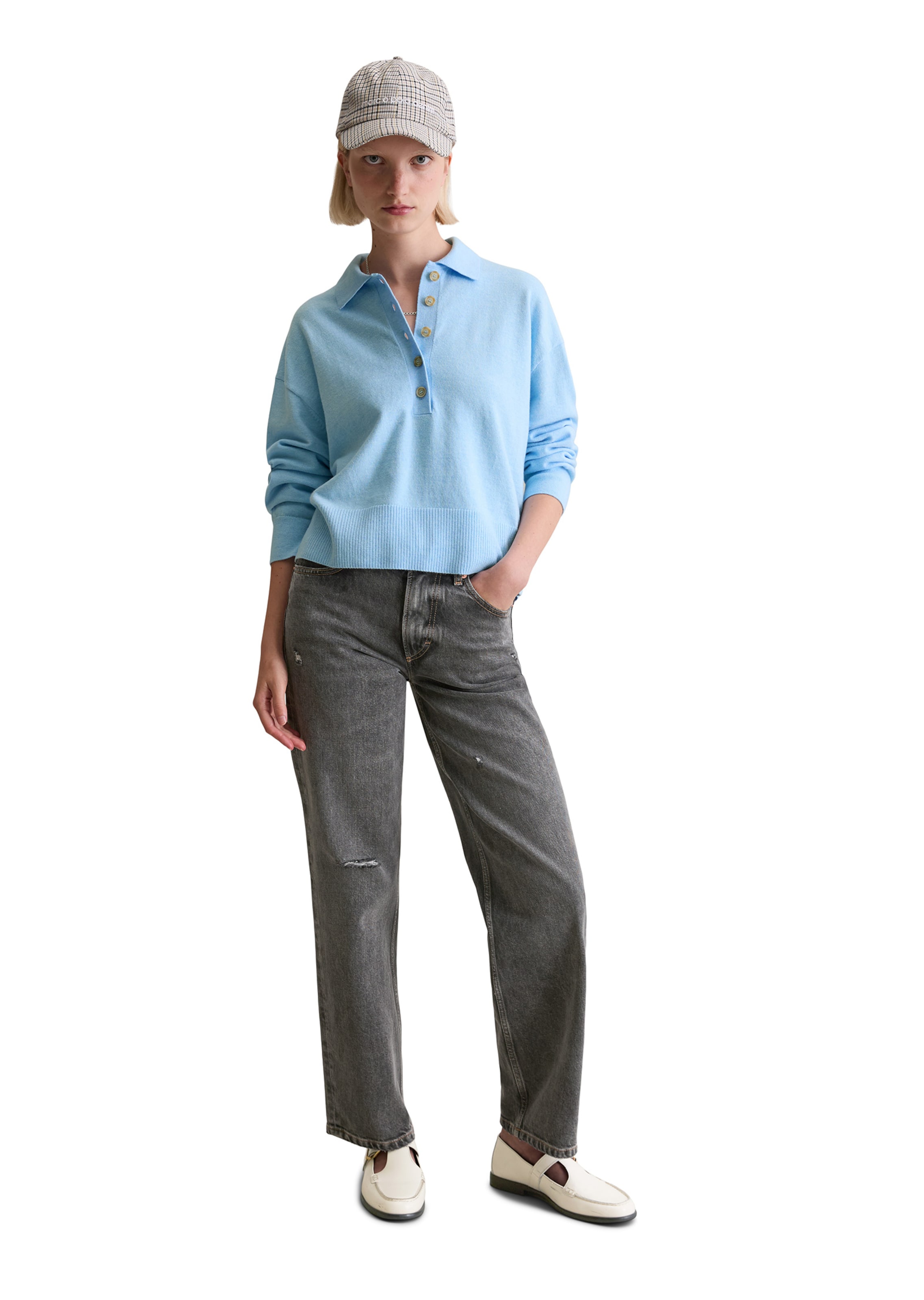 Pull-over Marc O'Polo DENIM en bleu