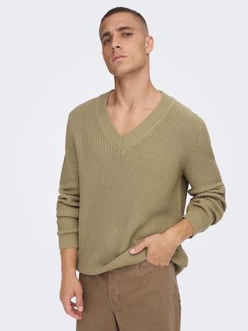 Only & Sons Sweater in Grey