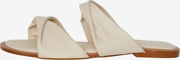 VERO MODA - Zapatos abiertos 'Bubble' en beige: frente