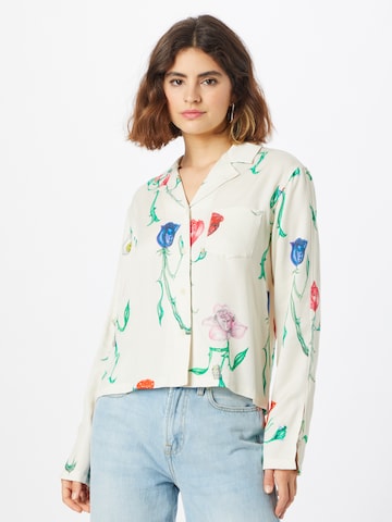 Soulland Blouse 'Betty' in White: front