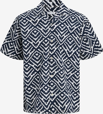 Jack & Jones Plus Regular Fit Paita 'JJMILO' värissä sininen: etupuoli