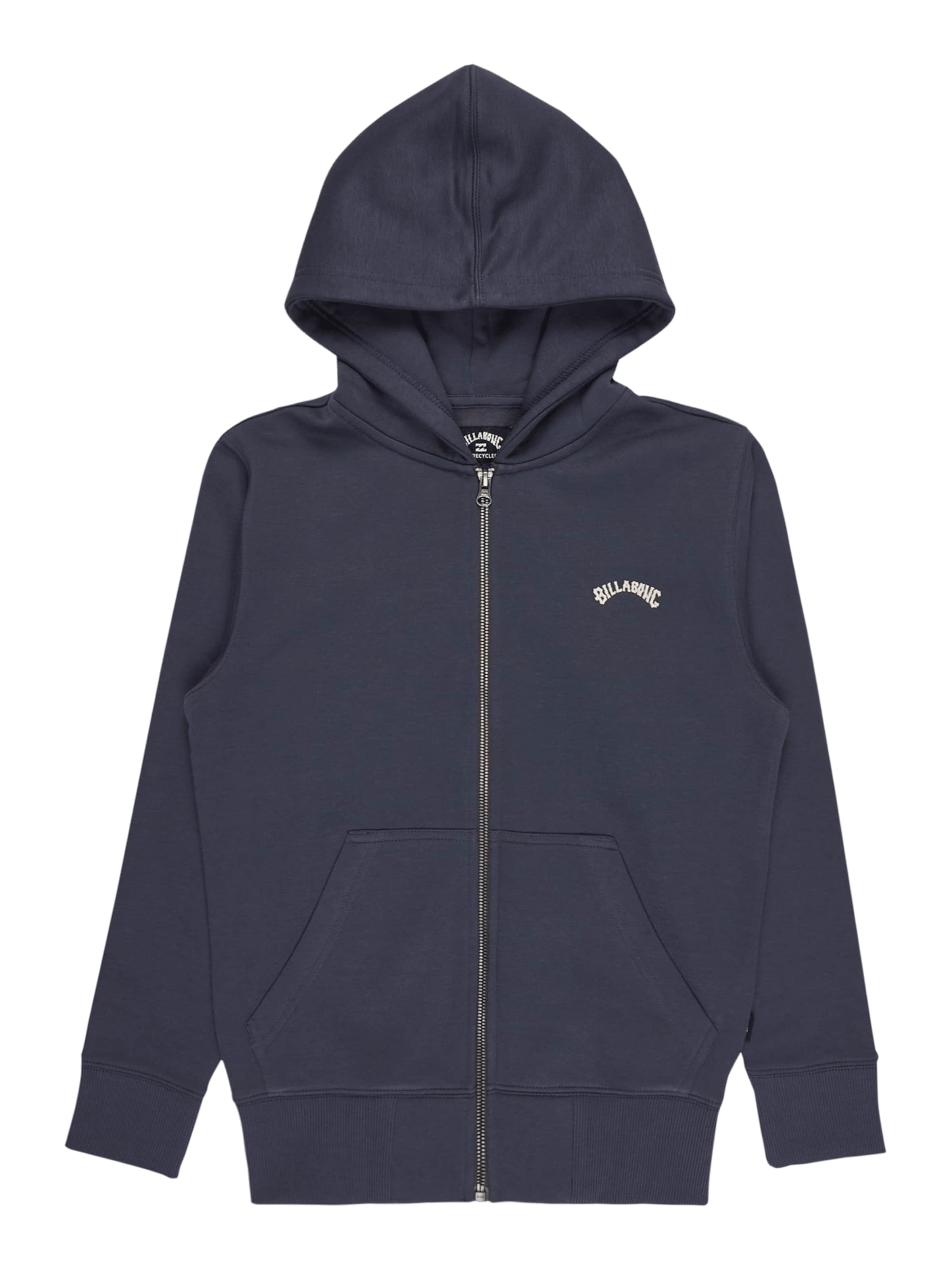 BILLABONG Zip-Up Hoodie 'Arch' in Blue: front