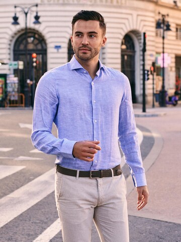 Suitable Comfort Fit Hemd‌‌‌‌‌‌‌‌‌‌ in Blau