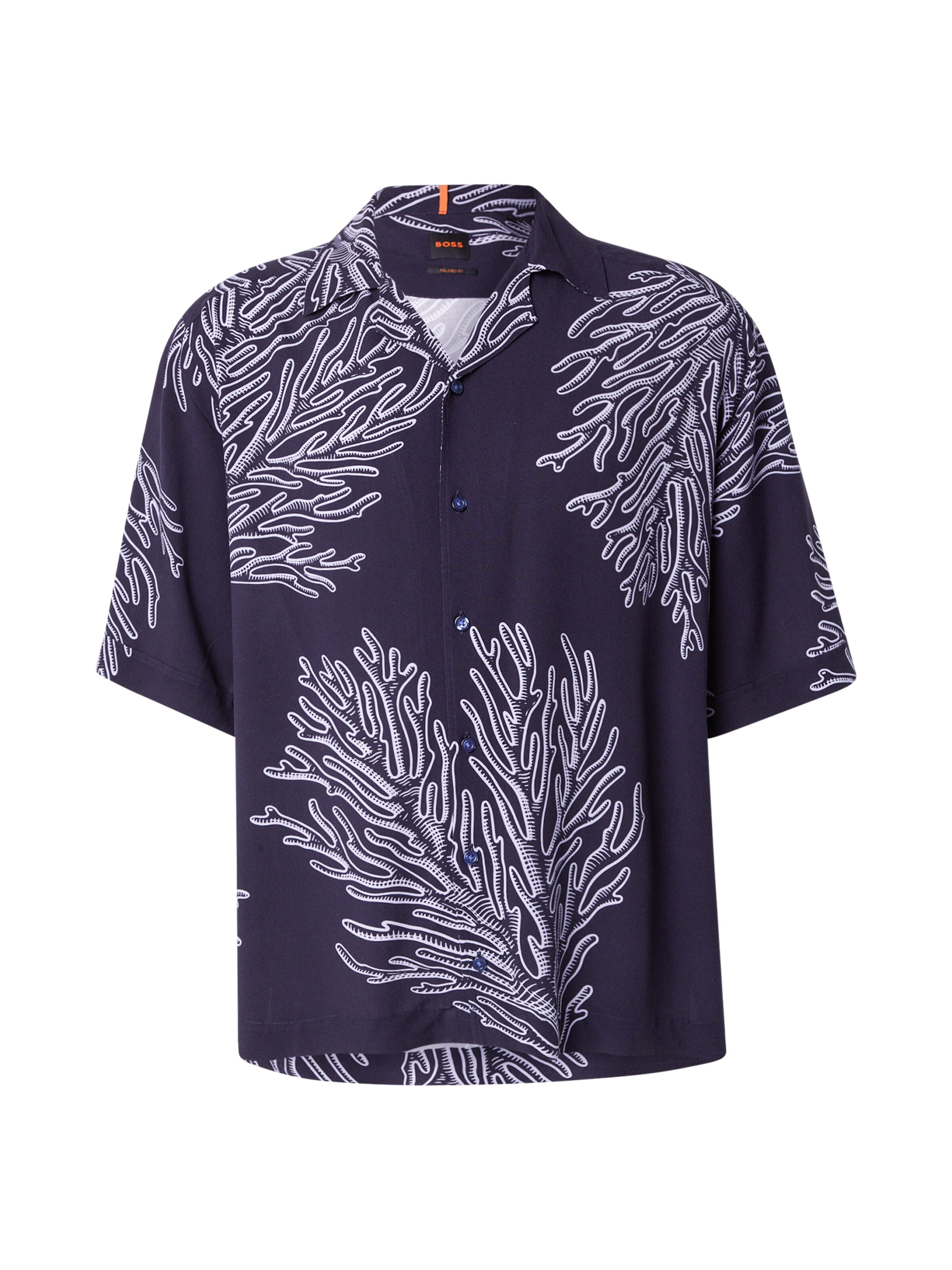 BOSS Comfort Fit Skjorte 'Lapisy_M' i blå: forside