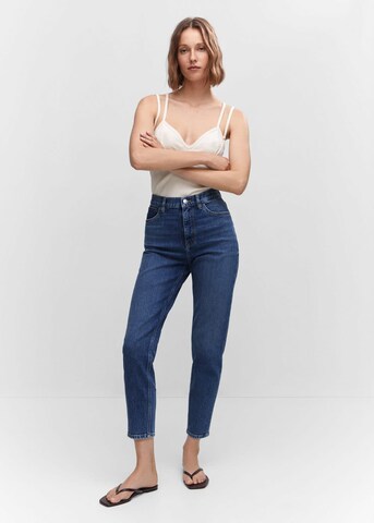 Regular Jeans 'newmom' de la MANGO pe albastru